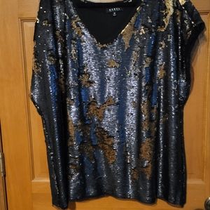 Sequined blouse